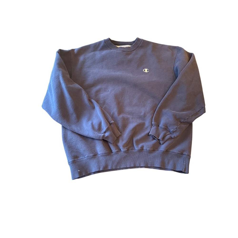 Champion Eco Authentic Navy Blue Sweatshirt XL